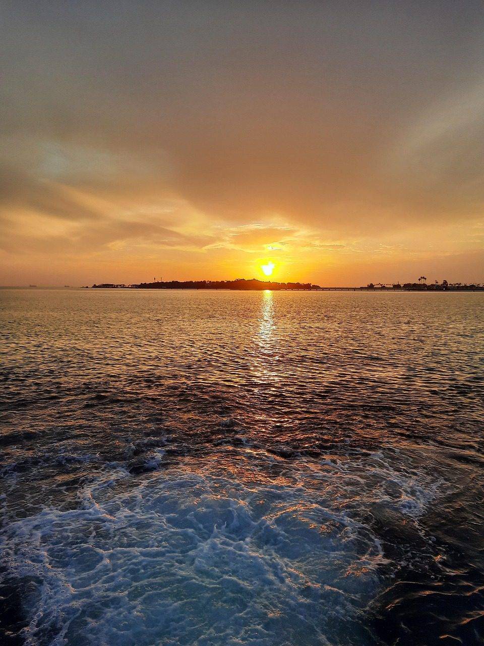 beach, sunset, destination, paradise, ocean, outdoors, sea, nature, sky