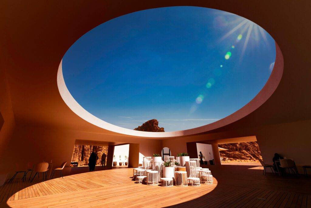 desert camps in AlUla luxury glamping Saudi Arabia